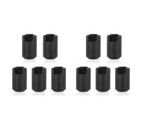 Tacdas 10 Pièces de Protection en Silicone pour Tête d'impression 3D, Résistantes Aux Hautes Températures, pour Imprimante 3D QIDI Plus 4