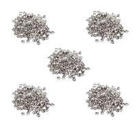 Tacdas 1000X Cuivre 8mm Argent Goujons Ronds Rivets Cone Rivets Punk Clous Decoratifs Decoration
