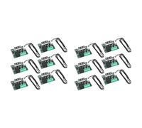 Tacdas 12x Régulateur de Température de Thermostat Numérique LED W1209 DC 12 V, Carte de Module de Commutateur de Contrôle de Température de -50 à 110 °C avec Sonde de Capteur