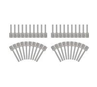 Tacdas 20 Pièces Diamant Foret Diamant Forets Tête 1/8 Tige 8mm Culasse Diamant pour la Plupart Des Outils Rotatifs Meuleuse