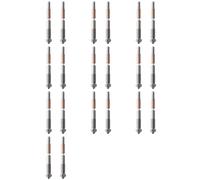 Tacdas 20 Pièces pour Buses Bimétalliques QIDI Plus4, Retrait, Isolation Céramique, Buses de 0,4 Mm, Résistance Aux Hautes Températures