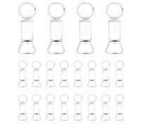 Tacdas 20PCS Sublimation Blanks Keychains Sublimation Blanks Keychains pour Votre, Mari, Père