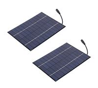 Tacdas 2X 12 V 5.2 W Mini Panneau Solaire en Polysilicium Panneau Solaires en Polysilicium Epoxy Solaire Module