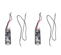 Tacdas 2X 2-3 Fils DC 5V 12V PWM Régulateur de Vitesse Du Ventilateur Gouverneur 50K Capteur de Température 40cm Régulateur de Température