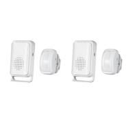 Tacdas 2X Alarme de Capteur de Lit pour Personnes Âgées Atteintes de Démence - Système D'Alerte Sans Fil avec Détection de Chute et Détecteur de Mouvement pour Personnes Âgées