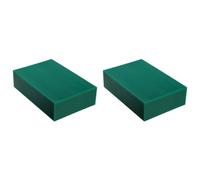 Tacdas 2X Bloc de Cire à Mouler, Cire à Sculpter pour la Fabrication de, de Moules et D'Artisanat, 0,5 Kg, Vert