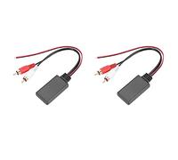 Tacdas 2X Car Adaptateur Universel De Musique De Module sans Fil Bluetooth Aux Audio Cable