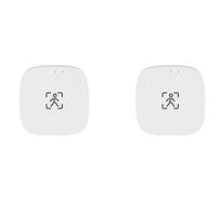 Tacdas 2X Détecteur de Mouvement de Présence Humaine ZigBee avec Détection de Luminance/Distance 5/110/220V Tuya Smart Life Domotique