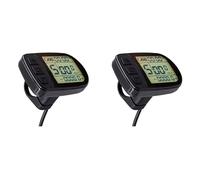 Tacdas 2X Ebike KT-LCD5 Affichage 24V36V48V72V 5 Broches Affichage de Connecteur Étanche pour Panneau de Commande Intelligent de Vélo Électrique