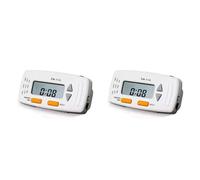 Tacdas 2X EM-11 Métronome de Guitare à Pince avec Fonction Horloge Mini Métronome Électronique pour Guitaristes, Accessoires de Guitare Portables