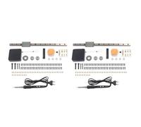 Tacdas 2X Kit de Presse Furtive Kit de Presse à Insertion Thermique Fer à Souder Écrou D'Insertion Thermique Kit Intégré M2-M8 pour Imprimante 3D Prise UE