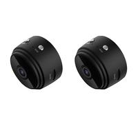 Tacdas 2X Mini Caméra de Surveillance sans Fil A9, Surveillance de Sécurité WiFi 1080p, Moniteur à Distance, Caméra, Maison Intelligente