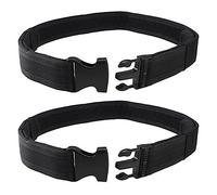 Tacdas 2X Police Securite Combat Tactique Noir Ceinture Tactique en Nylon