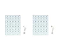 Tacdas 2X pour Imprimante 3D, Kit de Rétroéclairage LED CMJN Lithophane, USB C, Modèle Photo Lithophane DIY