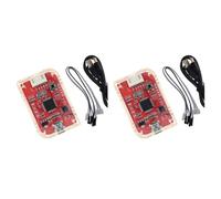 Tacdas 2X Programmeur ICP NuMicro Nu-Link Nu Link Nuvoton Émulateur ICP Téléchargeur Prise en Charge de la Programmation/Hors Ligne Série M0/