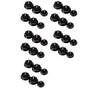 Tacdas 30Pcs Bouton de Commande Boutons de Commande Audio de Volume pour Pièces de Guitare Électrique Jazz