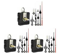 Tacdas 3Ensemble 31 mm Arbre Long Bricolage Horloge à Quartz MéCanisme de Mouvement Mains Mur Horloge à Quartz Outil de RéParation PièCes Remplacement Chaud