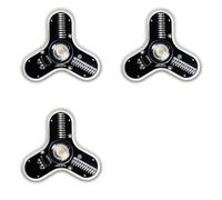 Tacdas 3X Kit de Bricolage Électronique LED Fingertip Gyro Manufacture DIY Kit de Soudure Diode Colorée Electronic Training Set SMD Welding