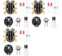 Tacdas 3X Kit Électronique de Bricolage pour Débutants, Apprendre à Souder, Kit Amusant, Cadeau Fait Main, Idéal pour Les Expériences et Les Interactions Entre Étudiants