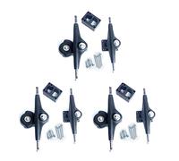 Tacdas 3X pour Patin de Surf Support 6 Trous Base 6.25 Pouces Camions Planche à roulettes de Surf Camions Adaptateur Camions, 2