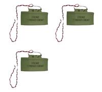 Tacdas 3X Ring Cam Claymore Mine Sonnette Fausse Mine Accessoires Réplique Éviter Les Interruptions Sonnette Blagues Maison Prankster Sonnette