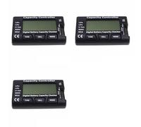 Tacdas 3X Testeur de Contrôleur de Capacité D'Équilibreur de Batterie CellMeter-7 LiPo LiFe Li-Fe Li-Ion NiMH Nicd Vérificateur Numérique
