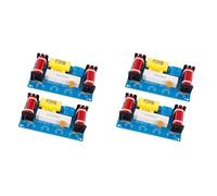 Tacdas 4 Pièces Séries -338 Diviseur de Fréquence Audio 3 Voies Aigus + Médiums + Filtre de Haut-Parleurs Croisés pour Haut-Parleur 8 Pouces Bricolage
