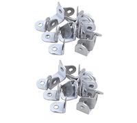 Tacdas 40Pcs 20mm x 20mm Support de Tablette de Coin à 90 DegréS