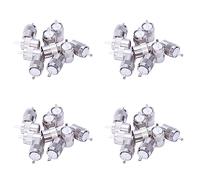 Tacdas 40Pcs Connecteur UHF Mâle Pl259 Fiche À Souder Rg8 Rg213 Câble Lmr400 7D- Argent