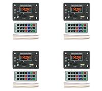 Tacdas 4X Module Lecteur MP3 Compatible Bluetooth JQ- avec Amplificateur de Puissance Carte Décodeur Amplificateur Module Radio FM de Voiture