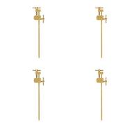 Tacdas 4X Pince à Bois pour Menuiserie, Pince Parallèle en Laiton, Fixation, Fixation Auxiliaire, Panneau de Positionnement, 24 Cm