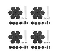 Tacdas 4X Pompe de Solaire Pompe de de Bain D'Oiseaux à énergie Solaire Kit de Panneau Solaire Pompe à Eau Pompe Submersible D'Arrosage Extérieur