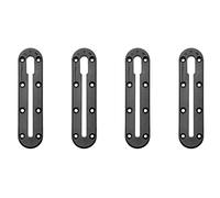 Tacdas 4X Support de Rails de Glissière de Kayak Accessoires de Bricolage Support de Canne à Pêche Support de Base de Compatible RAM