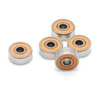 Tacdas 5 Moulinets de Pêche SMR103 ABEC-7 à Roulements en Céramique, Moulinet à Leurre, Moulinet à Goutte d'eau, Roulement à Billes Hybride en Acier Inoxydable et Céramique