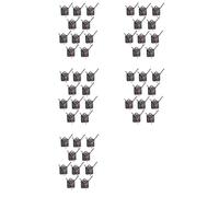 Tacdas 50 Pièces DIY Mécanisme de Mouvement D'Horloge à Quartz Silencieux Kit D'Aiguilles D'Horloge Murale à Faire Soi-Même Pièces D'Outils de Réparation de Remplacement