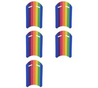 Tacdas 5X Enfants Adultes Arc-en-Ciel Natation Kickboard Mousse Flotteur Coup de Pied Piscine Aide à la Formation Flotteur Main Mousse Conseil Outil