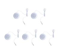 Tacdas 5X Nouveau Mini Haut-Parleur d'oreiller de 3.5mm Portable pour MP3 MP4 CD Telephone Blanc