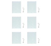 Tacdas 6X pour Imprimante 3D, Kit de Rétroéclairage LED CMJN Lithophane, USB C, Modèle Photo Lithophane DIY