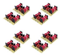 Tacdas 8X Module de Filtre Croisé HiFi 150 W, Diviseur de Fréquence de Haut-Parleur à 3 Voies pour Haut-Parleur Domestique, Aigus, Basses Moyennes