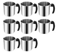 Tacdas 8X Pot de Coulée de Fabrication de Bougies, Pot de Fonte de Cire à Double Chaudière de 44 Oz, Pichet de Fabrication de Bougies, Poignée Résistante à la Chaleur
