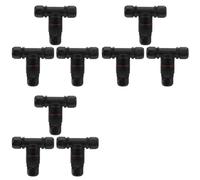 Tacdas 9 Connecteurs Étanches IP68 pour Câbles Électriques, Connecteurs 3 Voies en T pour Câbles Industriels Extérieurs, Connecteurs Étanches Intermédiaires