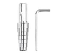 Tacdas Accessoires de Remplacement de Mandrin D'Anneau en Acier Inoxydable Extensible avec Outil de Façonnage D'Anneau Robuste à Clé Hexagonale pour le Tournage et la Fabrication D'Anneaux7.5-10.5