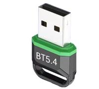 Tacdas Adaptateur Dongle Récepteur Transmetteur Bluetooth USB 5.4 pour PC - Compatible avec Haut-Parleurs de Bureau et Ordinateurs Portables