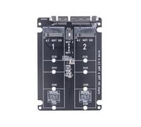 Tacdas Adaptateur Double NGFF vers 2 Ports M.2 SSD B Key vers SATA3.0 6 Gbps Convertisseur pour 2230 2242 2260 2280 M2 SSD pour PC