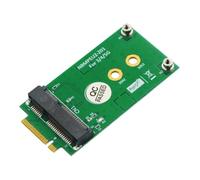 Tacdas Adaptateur Mini PCI-E vers M.2 M.2 NGFF vers Mini PCI-E Adaptateur M.2 Key B vers Mini PCI-E Adaptateur pour 5G 4G 3G LTE GSM Pas de fente pour carte Nano SIM