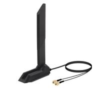 Tacdas Antenne WiFi Externe Tri-Bande 12 DBi à Gain Élevé, Base Magnétique, Longueur 2400/2500-5150/5850-6000 MHz, Connecteur SMA pour PC