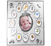 Tacdas Cadre Photo pour Enfants Ma Année Cadeau pour Cadeau d'anniversaire pour Enfant Maison DéCoration Familiale Ornements 12 Mois Cadre Photo