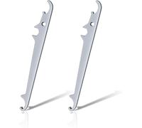 Tacdas angle en Acier pour Ajustements de Fenêtres - Ensemble de 2 Clés pour Mécanisme d'angle de Fenêtre, Accessoires Inclus.