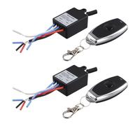 Tacdas Commutateur de Télécommande Sans Fil Universel 433 MHz, Module Récepteur de Relais DC 12 V 24 V 1 CH avec Émetteur à Distance 1 Canal