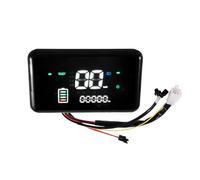 Tacdas Compteur de Vitesse Numérique pour Scooter Électrique, Vélo E-Bike 48V-72V, Écran LCD Couleur